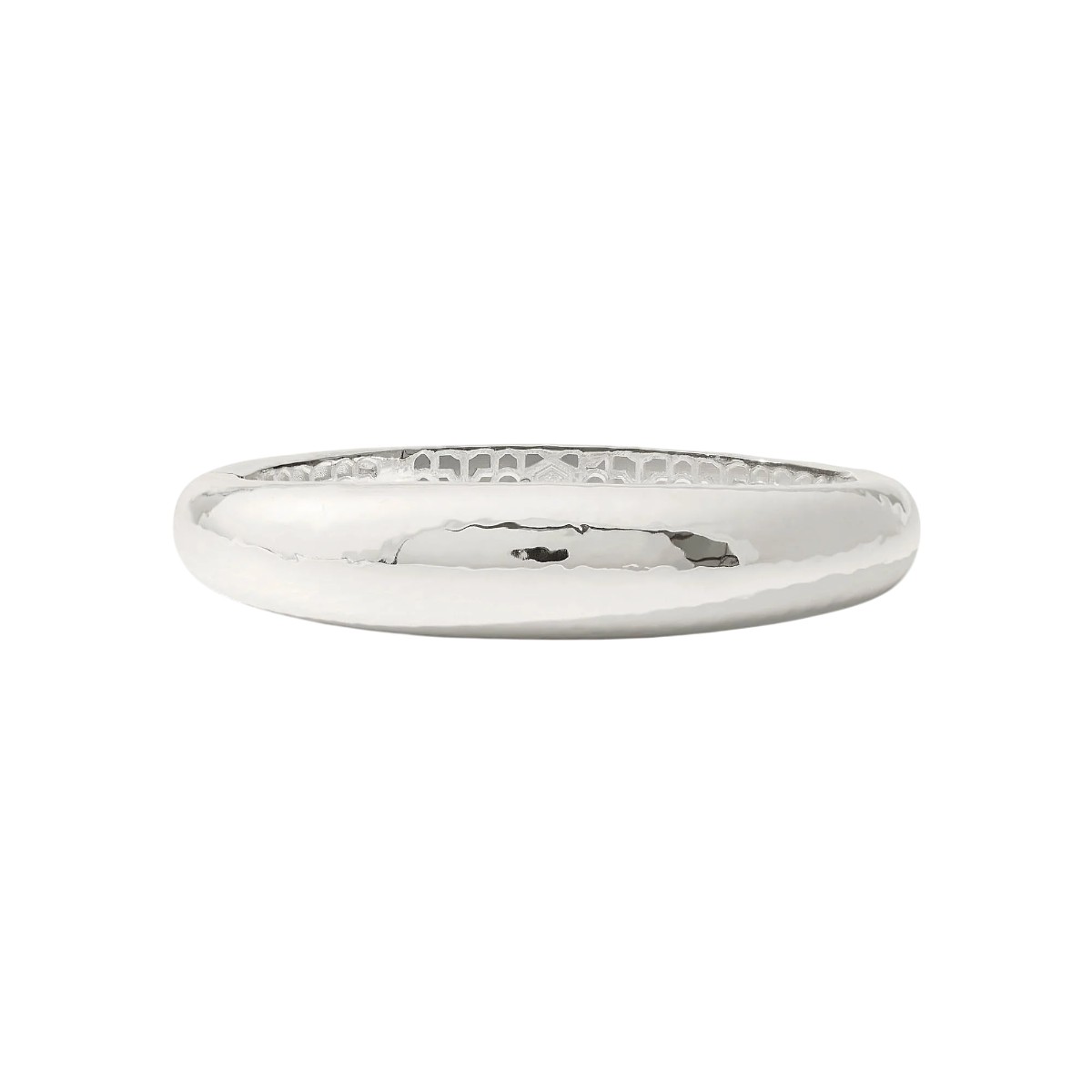 Julie Vos Catalina Demi Hinge Bangle, Silver