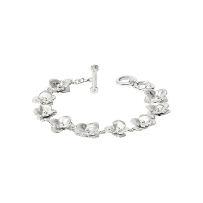 Julie Vos Bloom Bracelet, Silver
