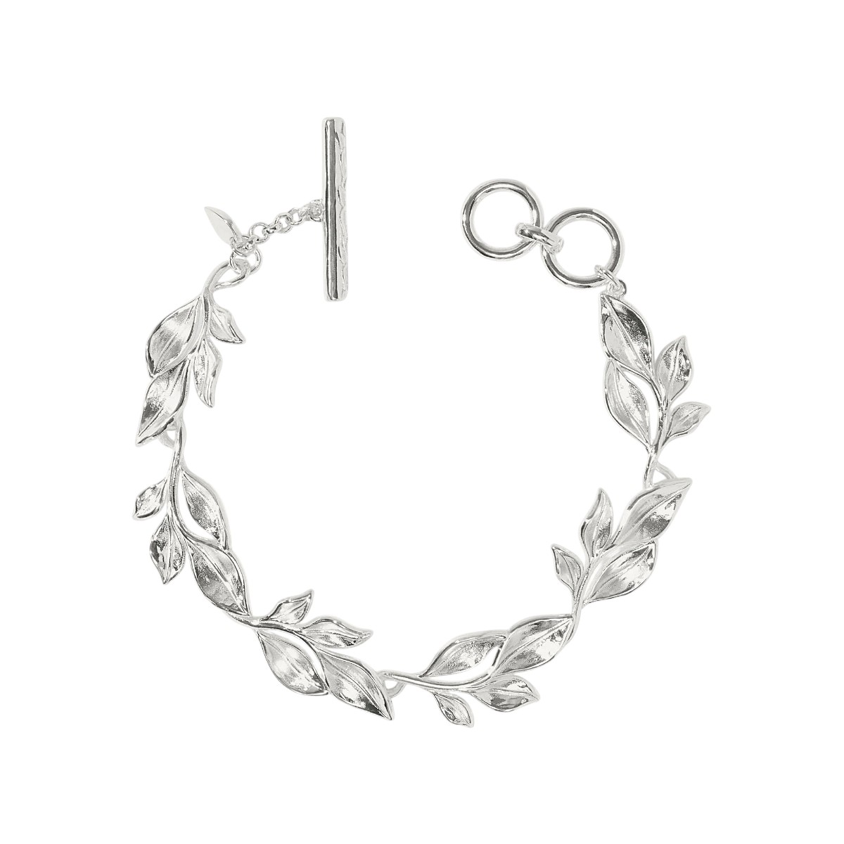 Julie Vos Willow Bracelet, Silver