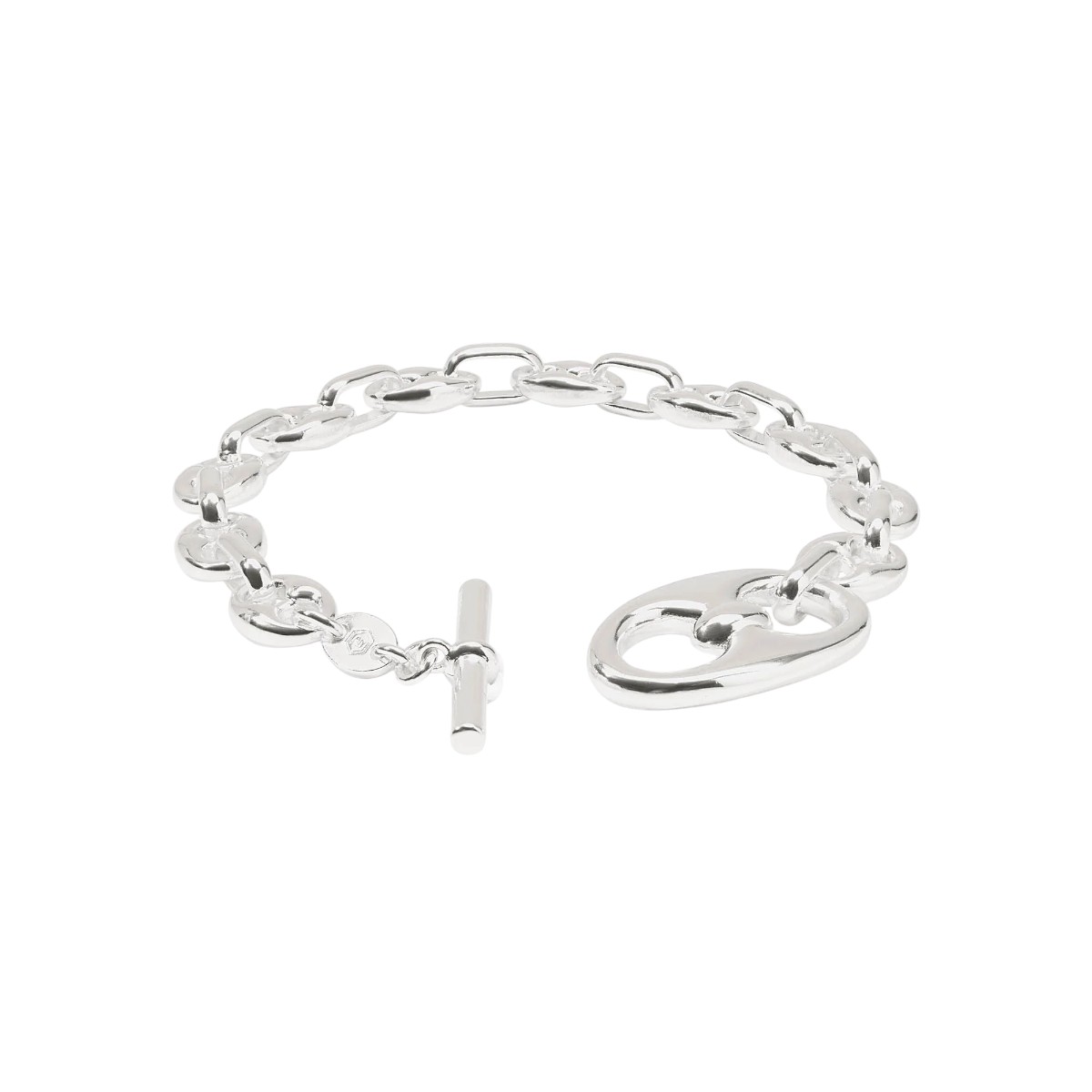 Julie Vos Laguna Demi Link Bracelet, Silver