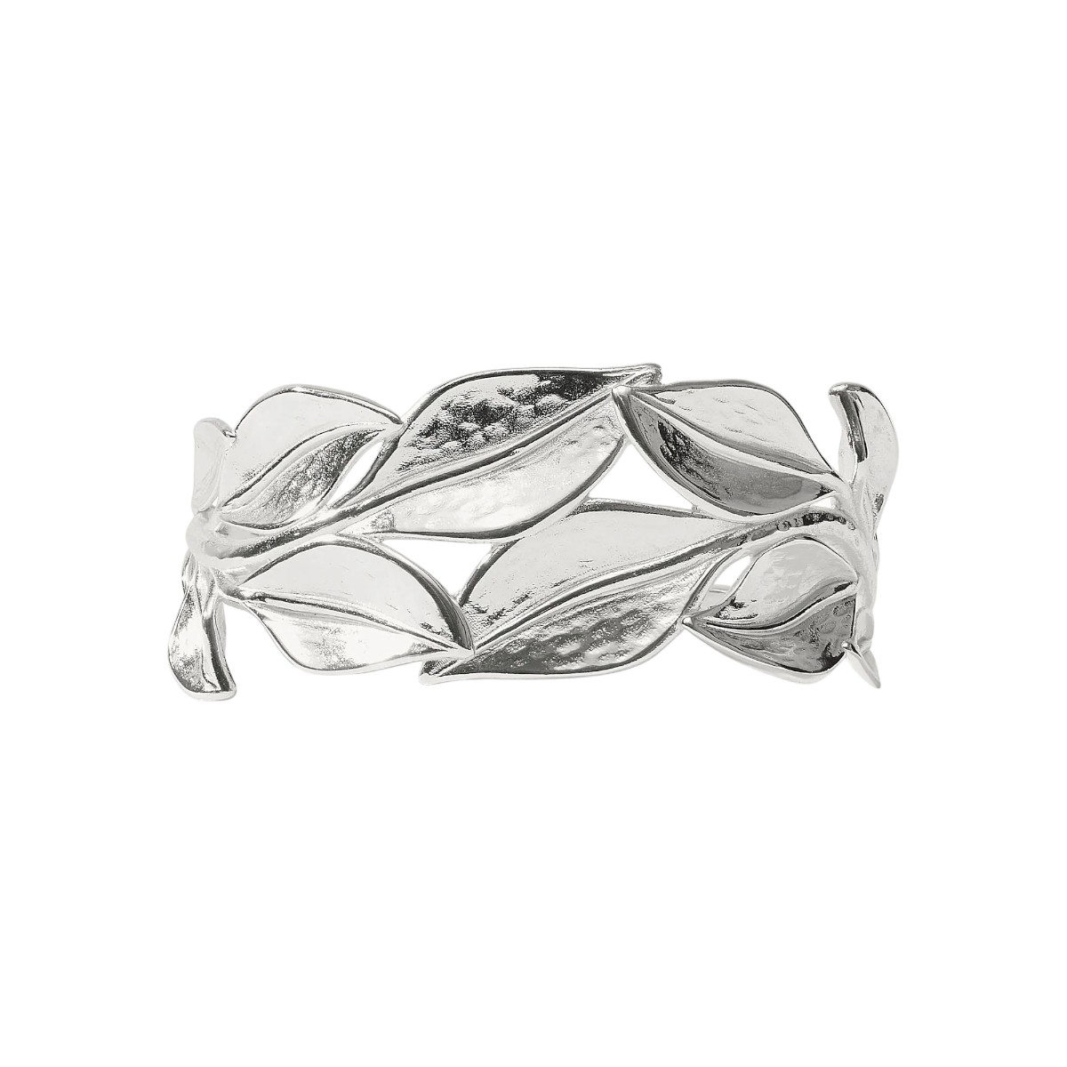Julie Vos Willow Cuff Bracelet, Silver
