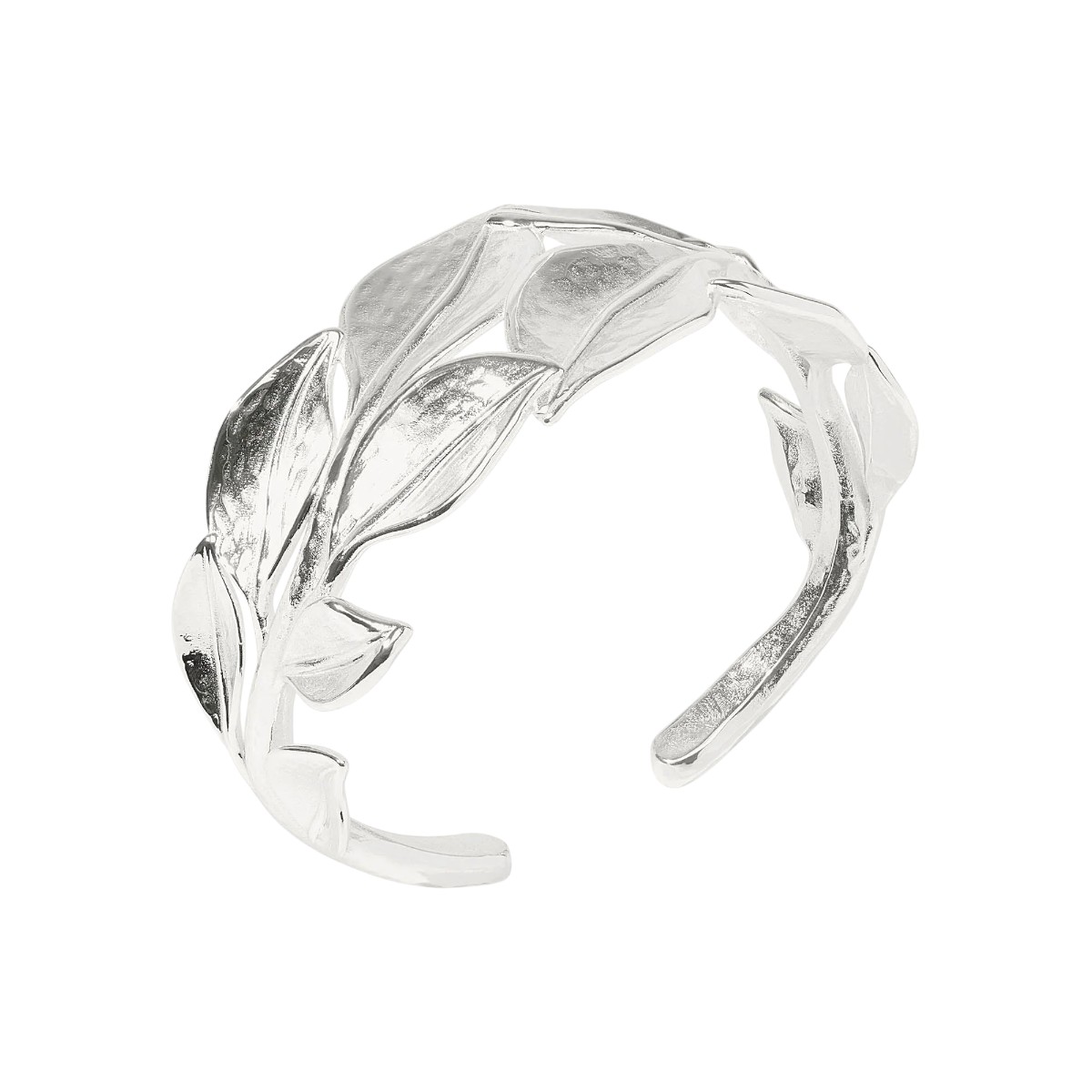 Julie Vos Willow Cuff Bracelet, Silver