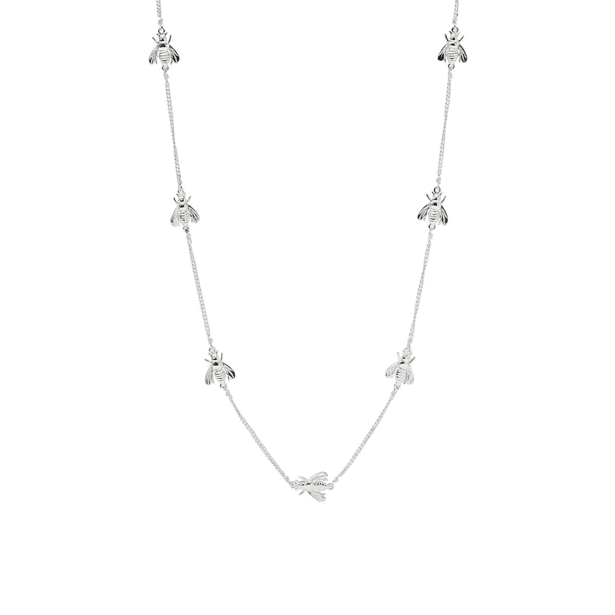 Julie Vos Bee Delicate Station Necklace