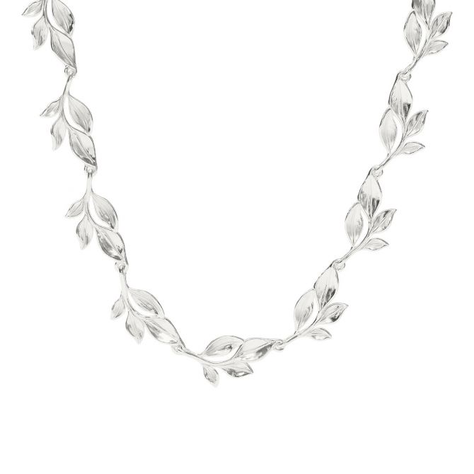 Julie Vos Willow Necklace, Silver