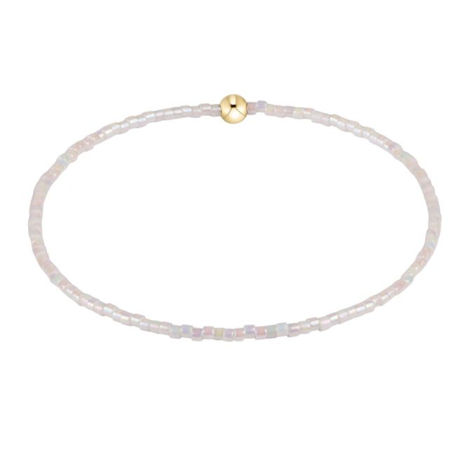 Enewton Hope Classic Silky White Bracelet, 6.25"