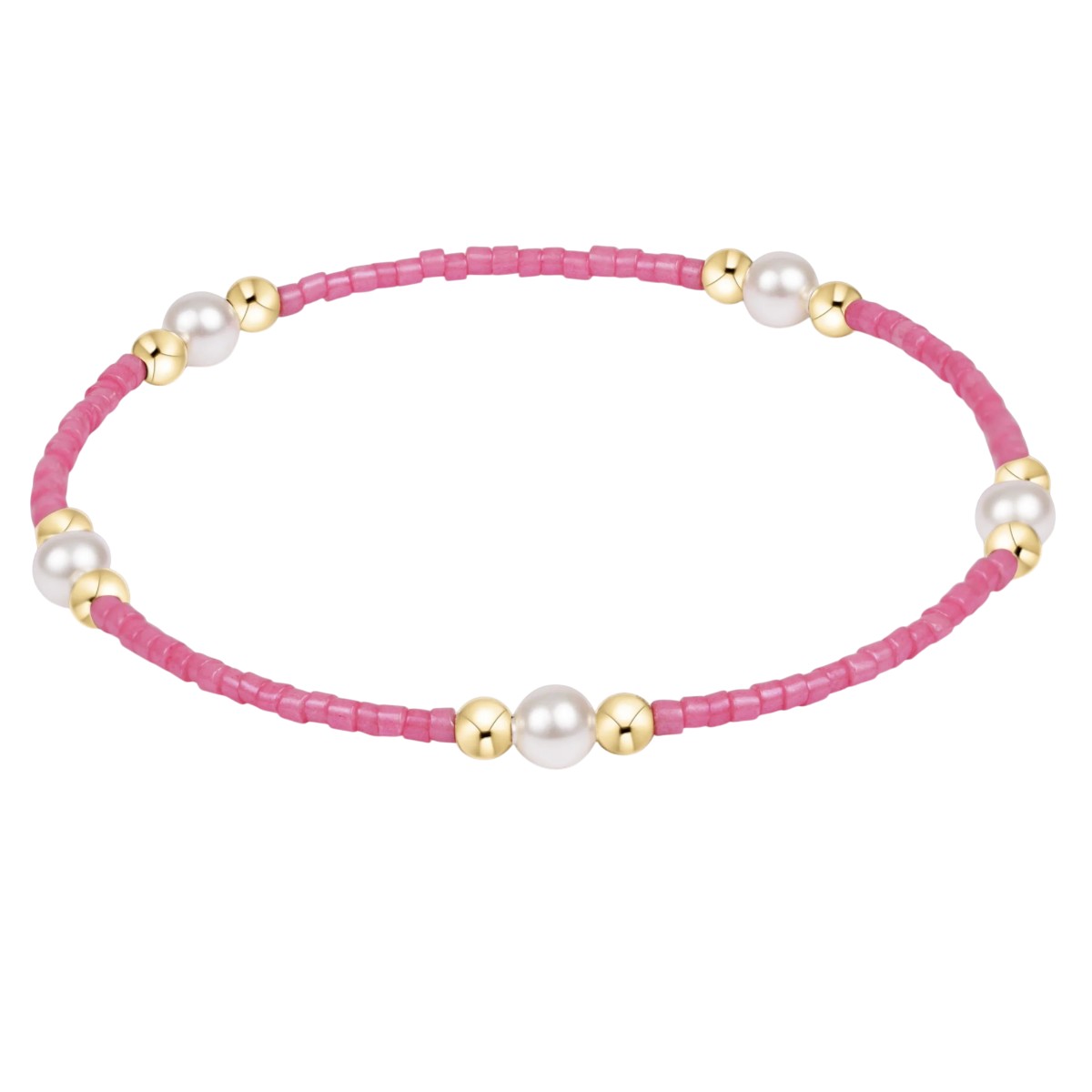 Enewton Hope Purpose Pearl Bubblegum Bracelet, 6.25