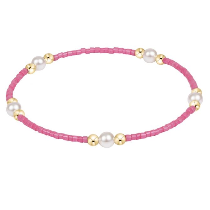 Enewton Hope Purpose Pearl Bubblegum Bracelet, 6.25"