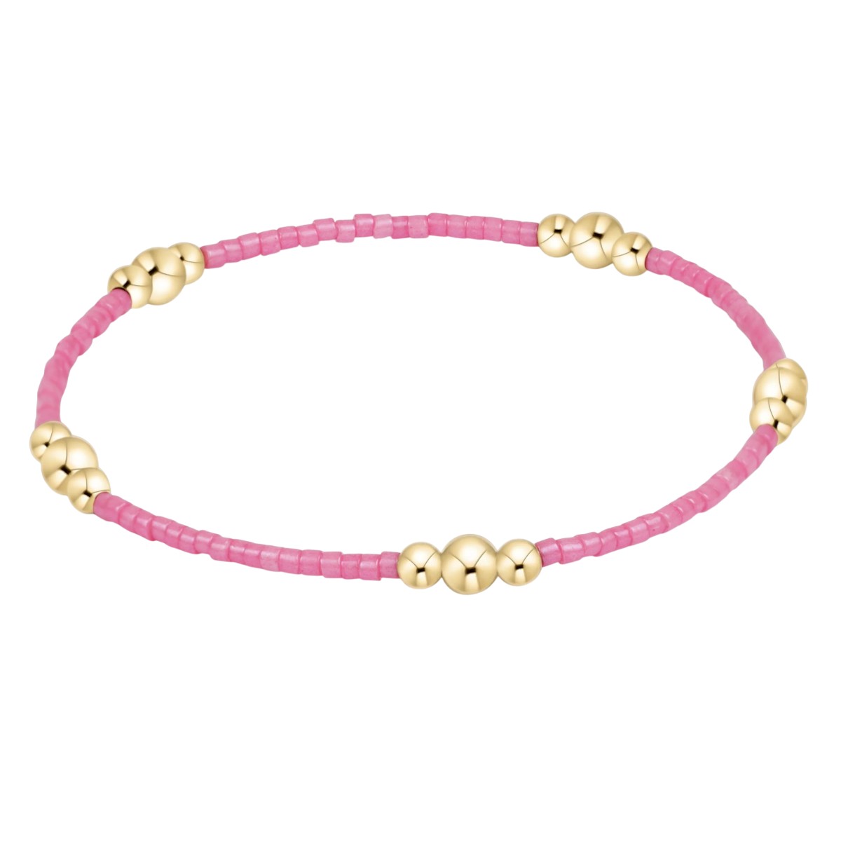 Enewton Hope Purpose Gold Bubblegum Bracelet, 6.25
