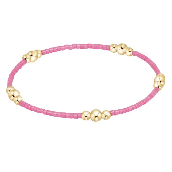 Enewton Hope Purpose Gold Bubblegum Bracelet, 6.25"