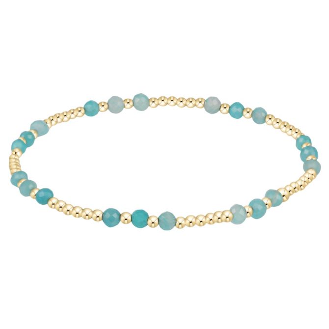 Enewton Joy Gem 3mm Bracelet, Amazonite