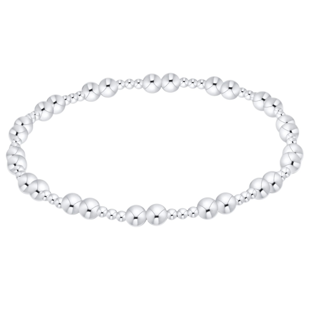 Enewton Together Sterling Silver 4mm Bracelet, 7.25