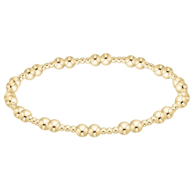 Enewton Together Gold 4mm Bracelet, 7.25"