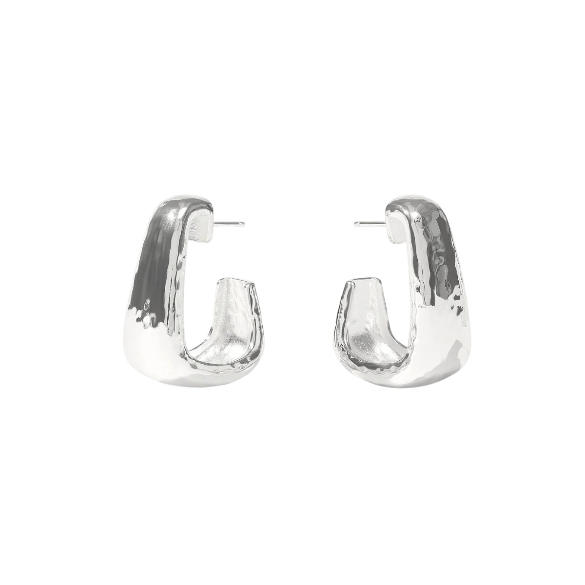 Julie Vos Sahara Hoop Earrings, Medium