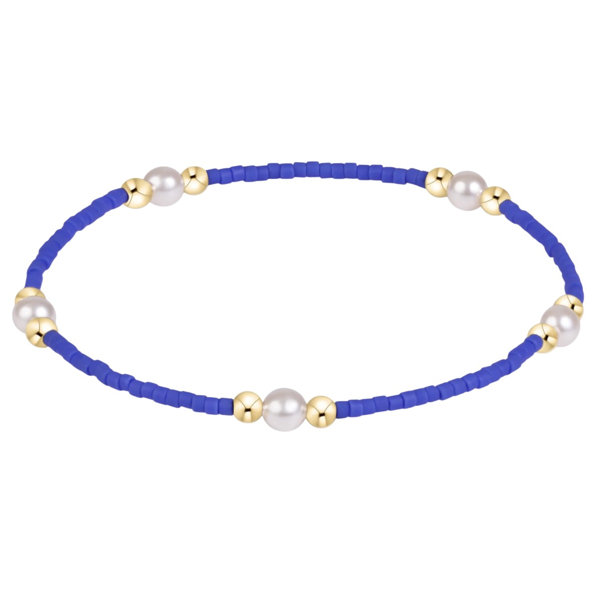 Enewton Gameday Hope Purpose Pearl Bracelet, Blue