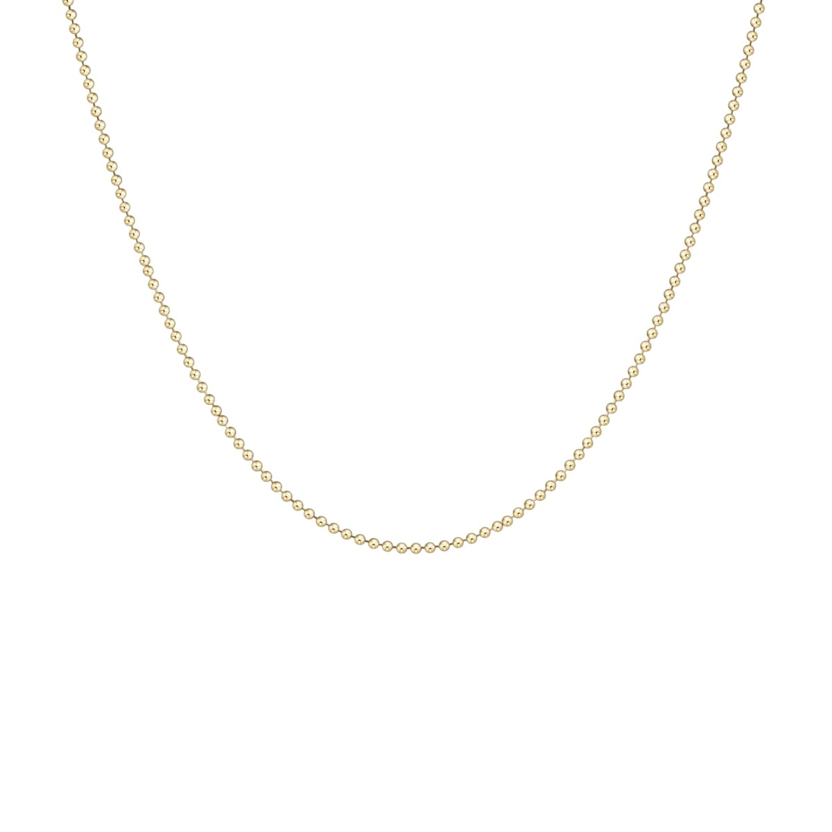 Enewton Gold Classic Beaded Chain Choker Necklace, 15