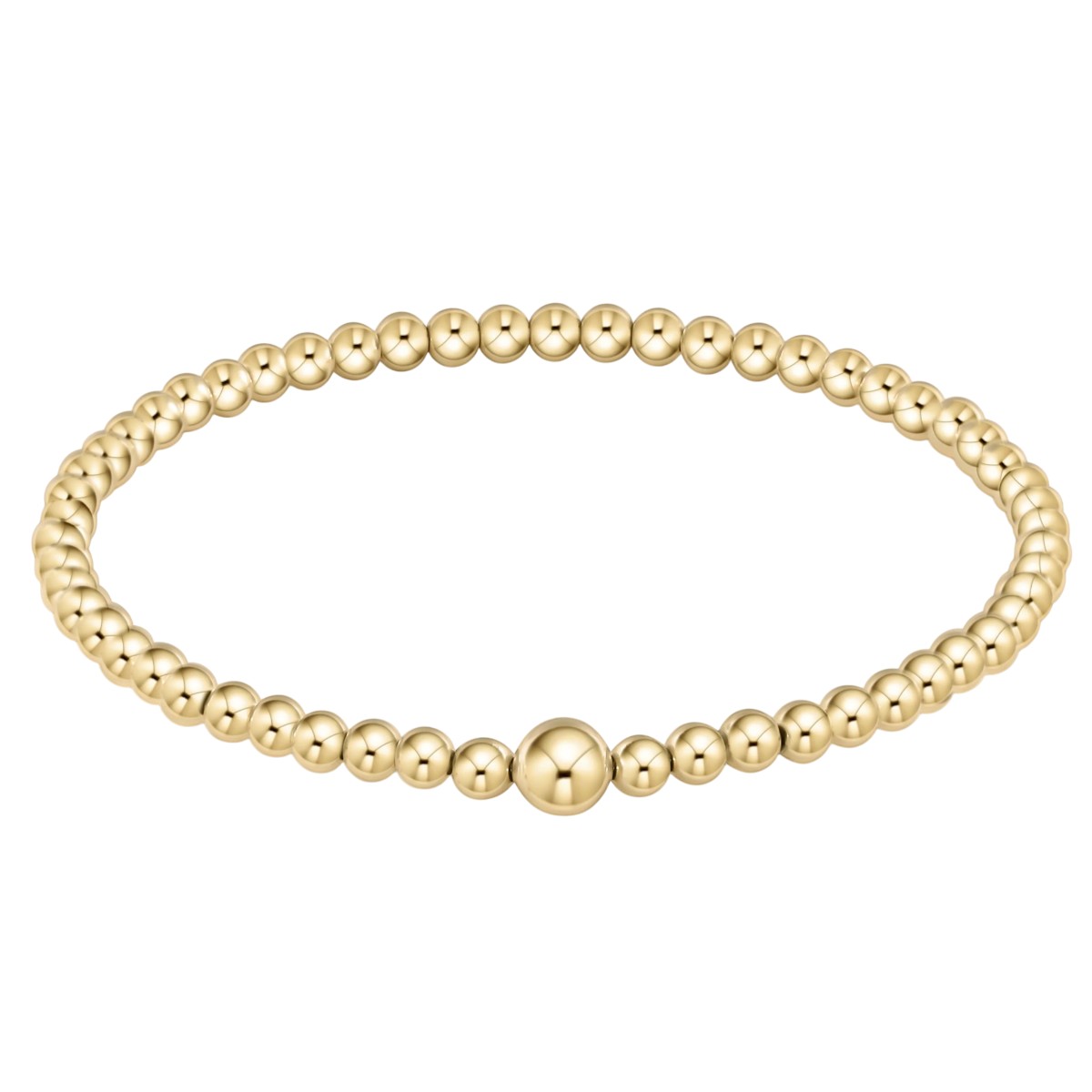 Enewton Classic Gold 4mm Bead Bangle