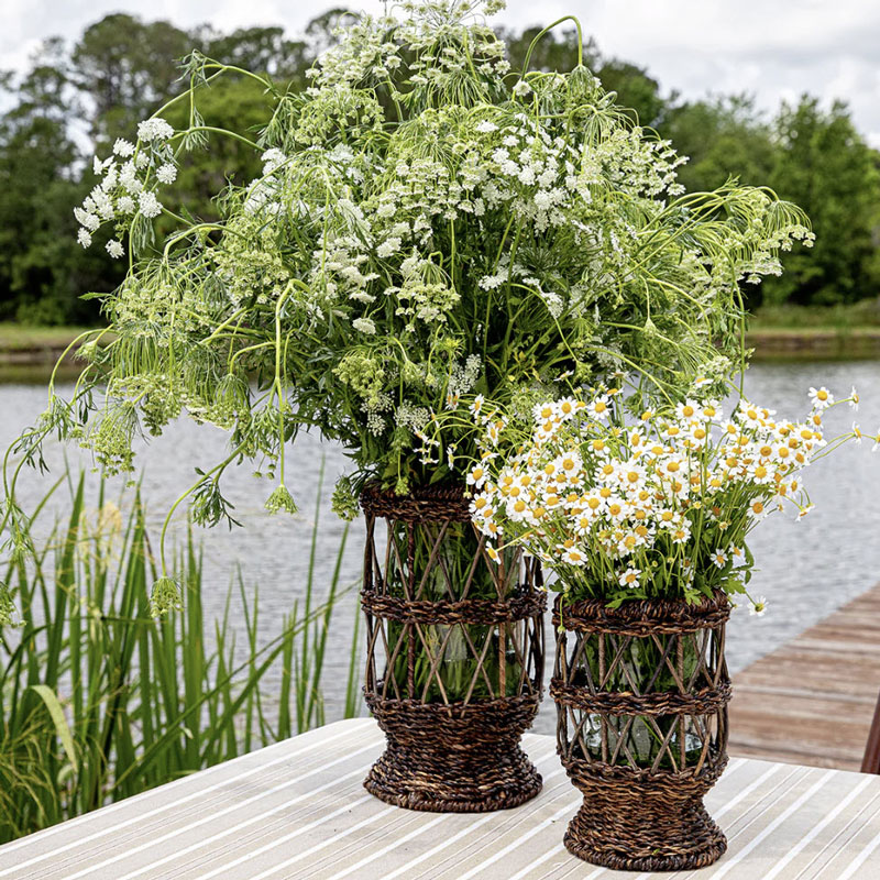 Juliska Devon Willow Hurricane, Medium