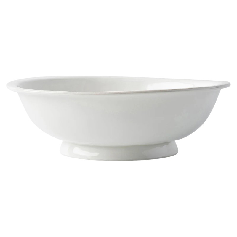 Juliska Puro Footed Fruit Bowl, Whitewash