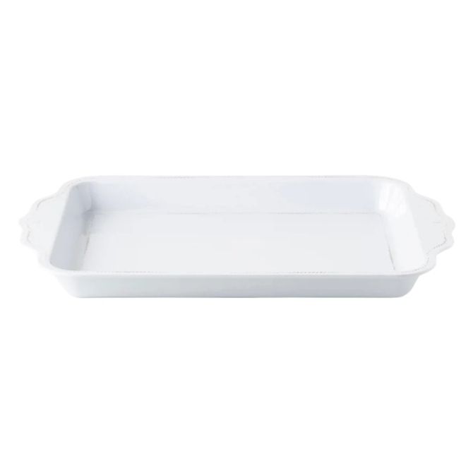 Juliska Berry and Thread Melamine 24" Tray, Whitewash