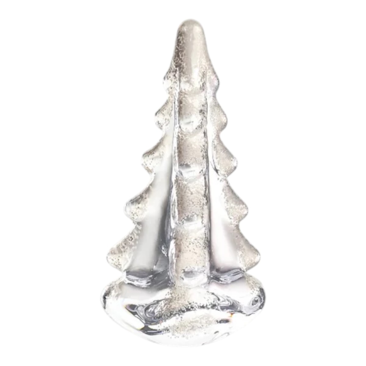 Simon Pearce Snowy Branches Evergreen Tree, Gift With Purchase