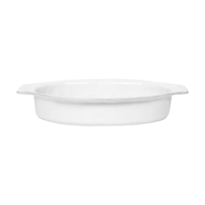 Juliska Puro Whitewash 16" Oval Baker, Gift with Purchase