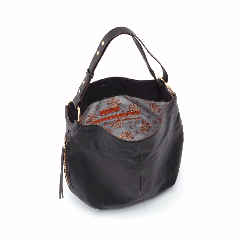 Hobo Port Handbag, Black