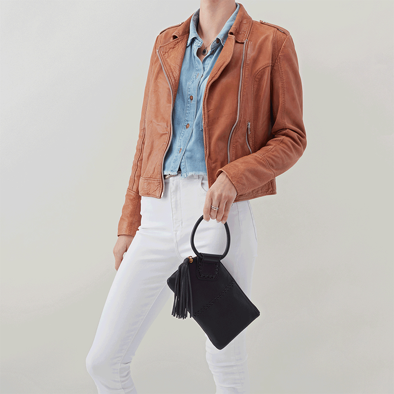 HOBO Sable Clutch, Black