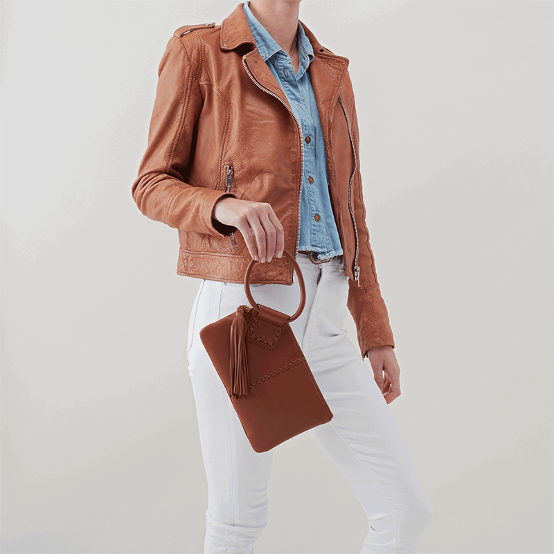 HOBO Sable Clutch, Toffee