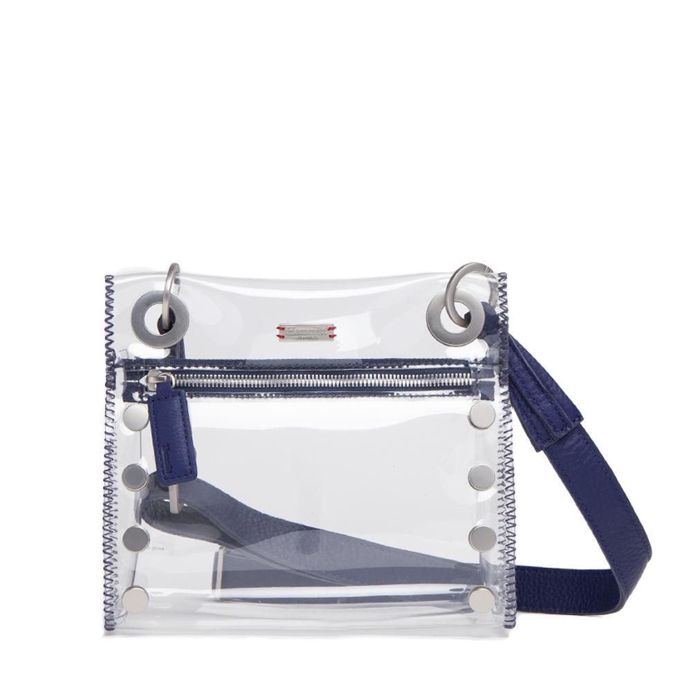Hammitt Tony Small Crossbody, Indigo/Clear 810031821617 Borsheims