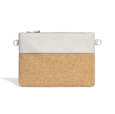Pixie Mood Nicole Cork Bag, Cloud/Cork Sm