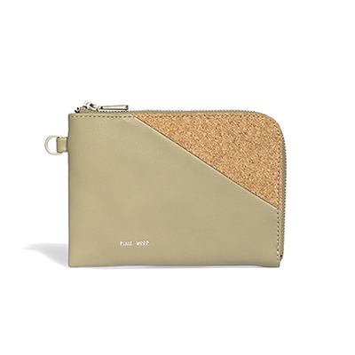 Pixie Mood Stacy Wristlet, Sage/Cork