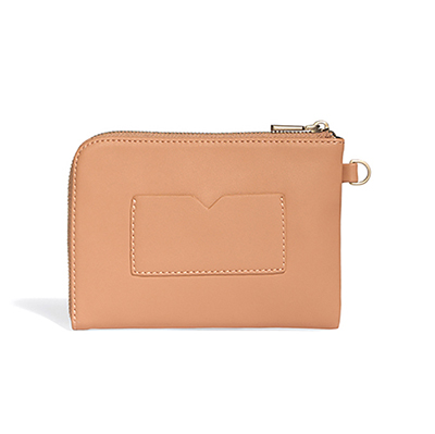 Pixie Mood Stacy Wristlet, Apricot/Cork