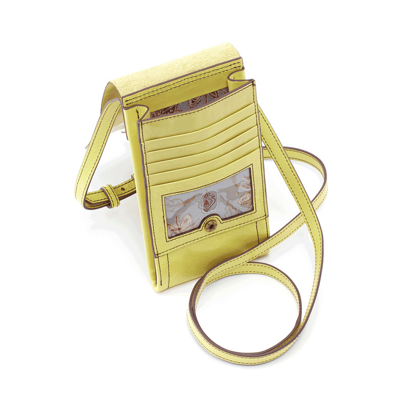 HOBO Token Wallet Crossbody, Lemongrass
