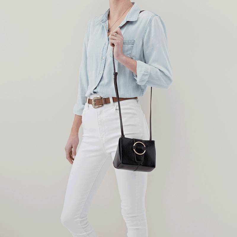 HOBO Elan Crossbody, Black