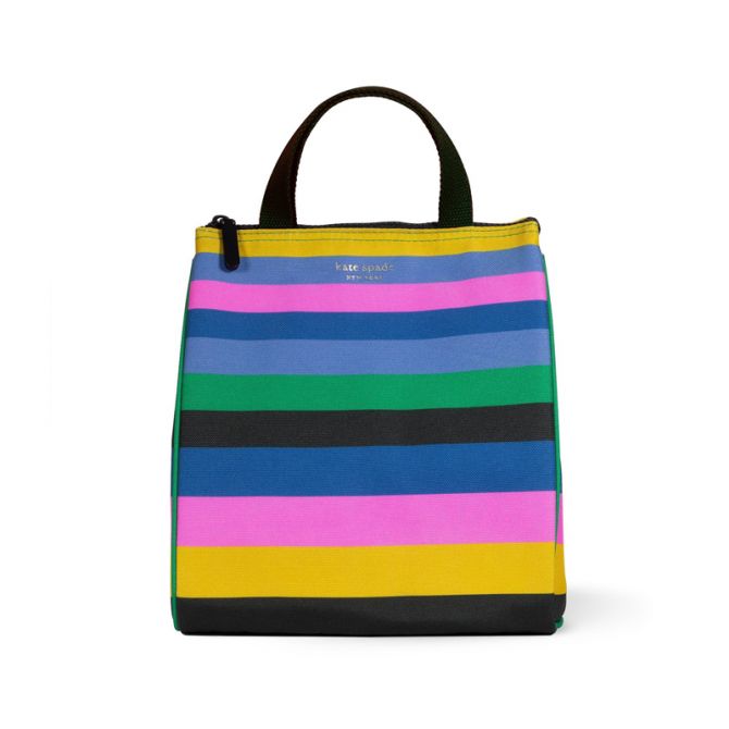 Kate Spade Lunch bag, Enchanted Stripe