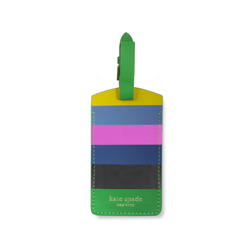 Kate Spade Luggage Tag, Enchanted Stripe 206348 Borsheims