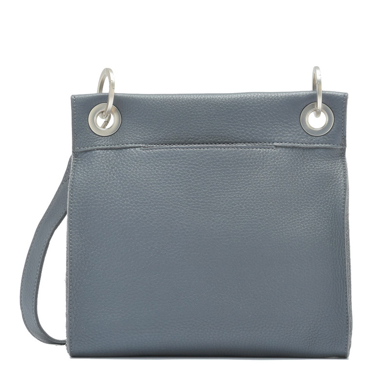 Hammitt Tony Medium Bag, Stone and Brushed Silver