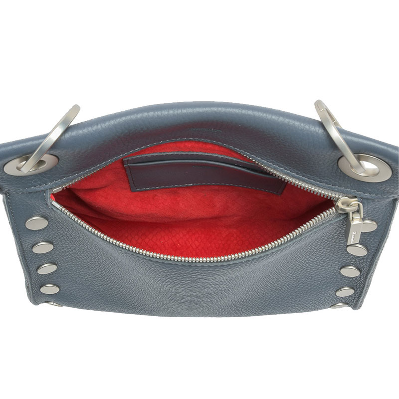 Hammitt Tony Medium Bag, Stone and Brushed Silver