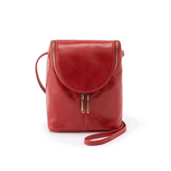 HOBO Fern Crossbody Bag, Brick