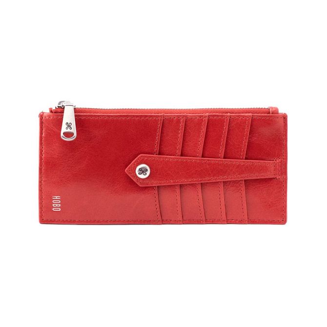 HOBO Linn Credit Card Wallet, Brick