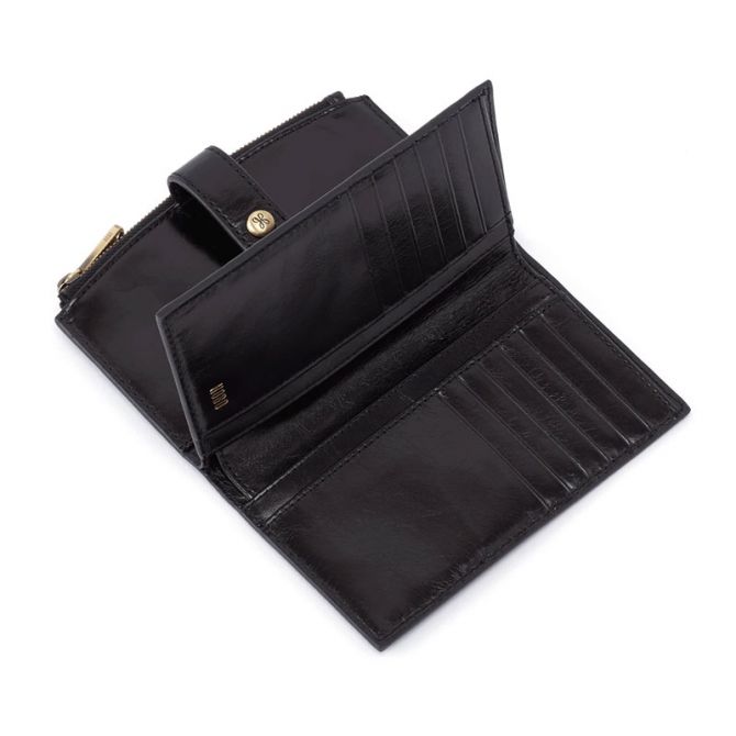 HOBO Buck Wallet Black VI 32417BLK Borsheims