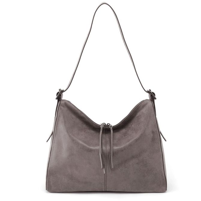 HOBO Valley Shoulder Bag, Titanium