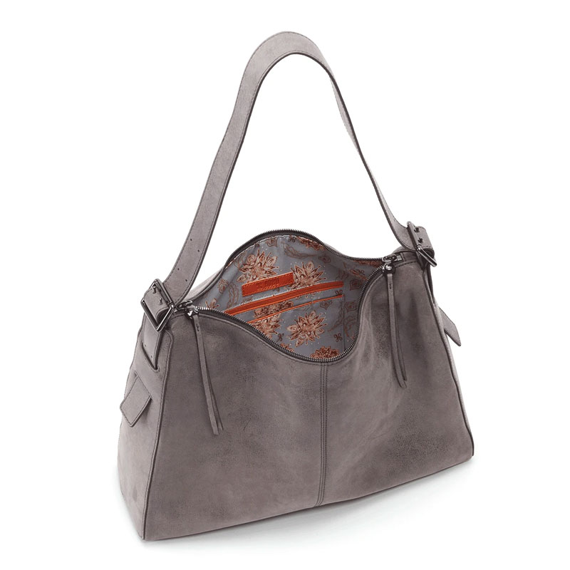 HOBO Valley Shoulder Bag, Titanium