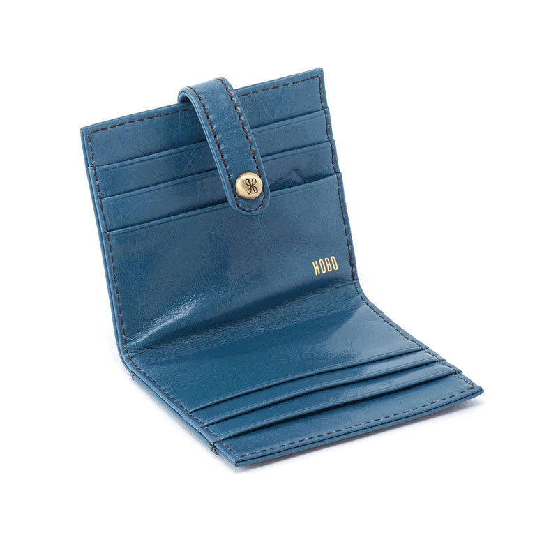 HOBO Tad Credit Card Wallet, Riviera