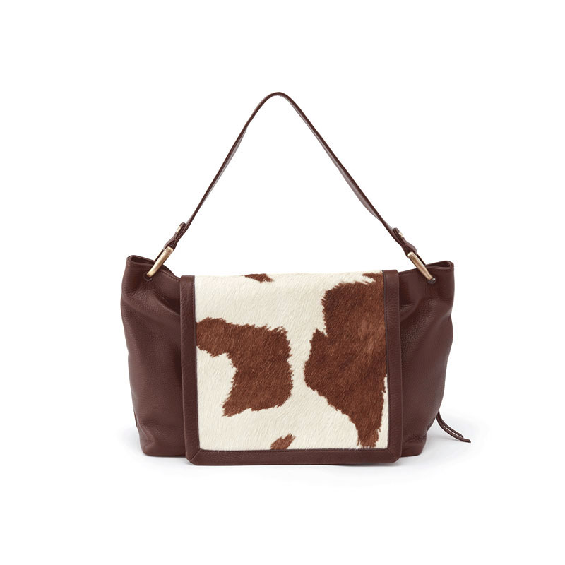 HOBO Ventura Shoulder Bag, Cow Print