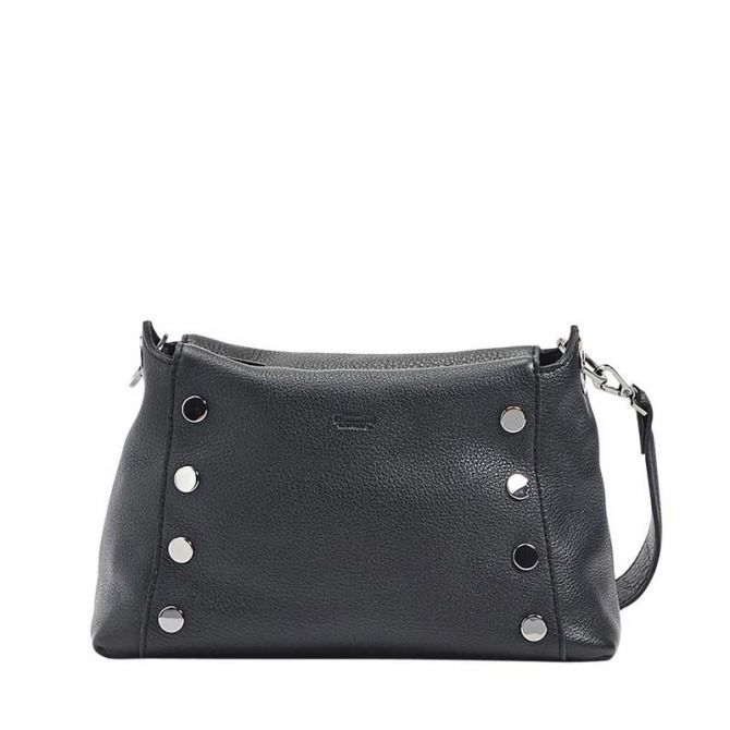 Hammitt Bryant Medium Handbag Black Gunmetal 810031824755 B Borsheims