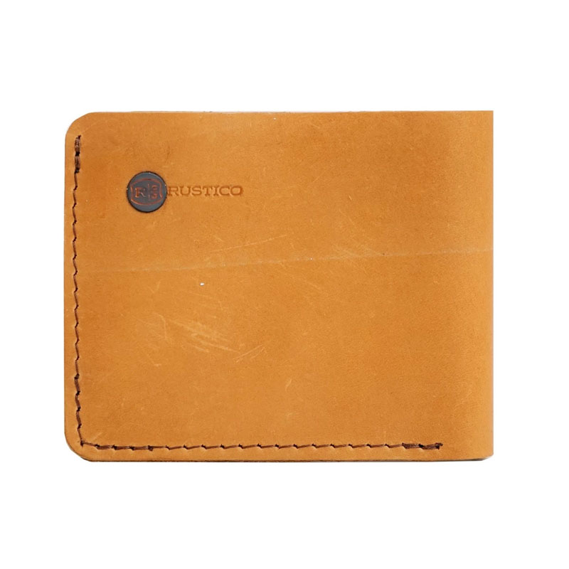 Rustico Knox Bifold Leather Wallet, Buckskin Borsheims