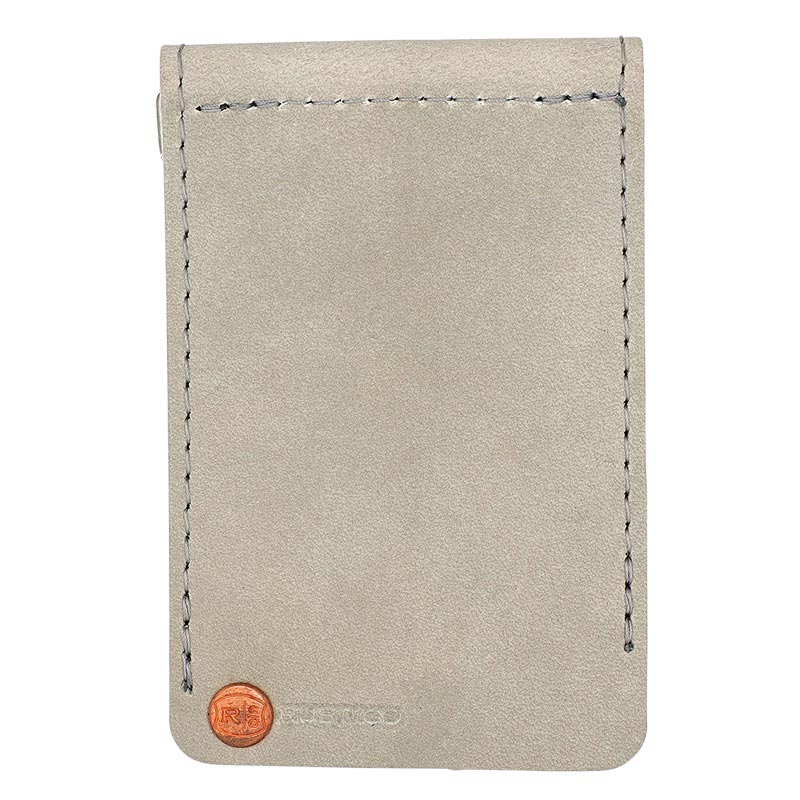 Rustico Money Clip Wallet, Stone