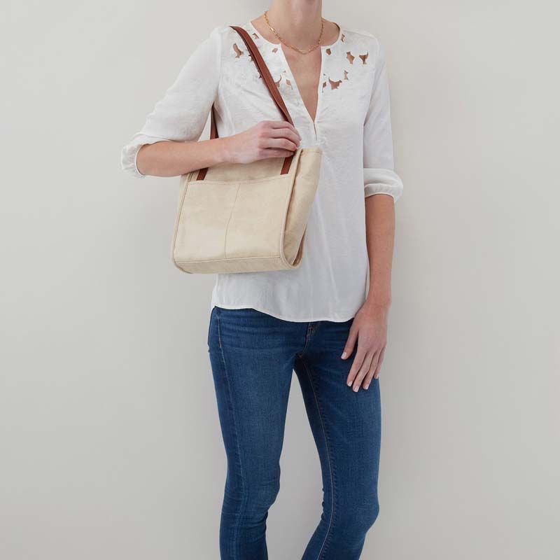 HOBO Chance Mini Tote, Buffed Gold