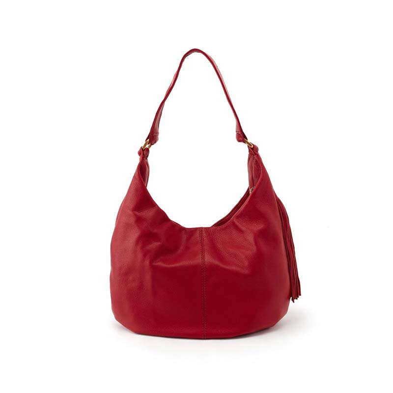 HOBO Gardner Shoulder Bag, Red | Borsheims